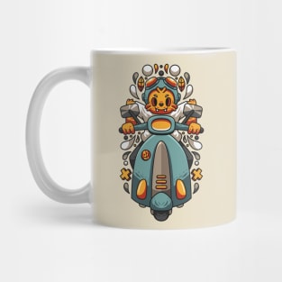 Riding Scooter Mug